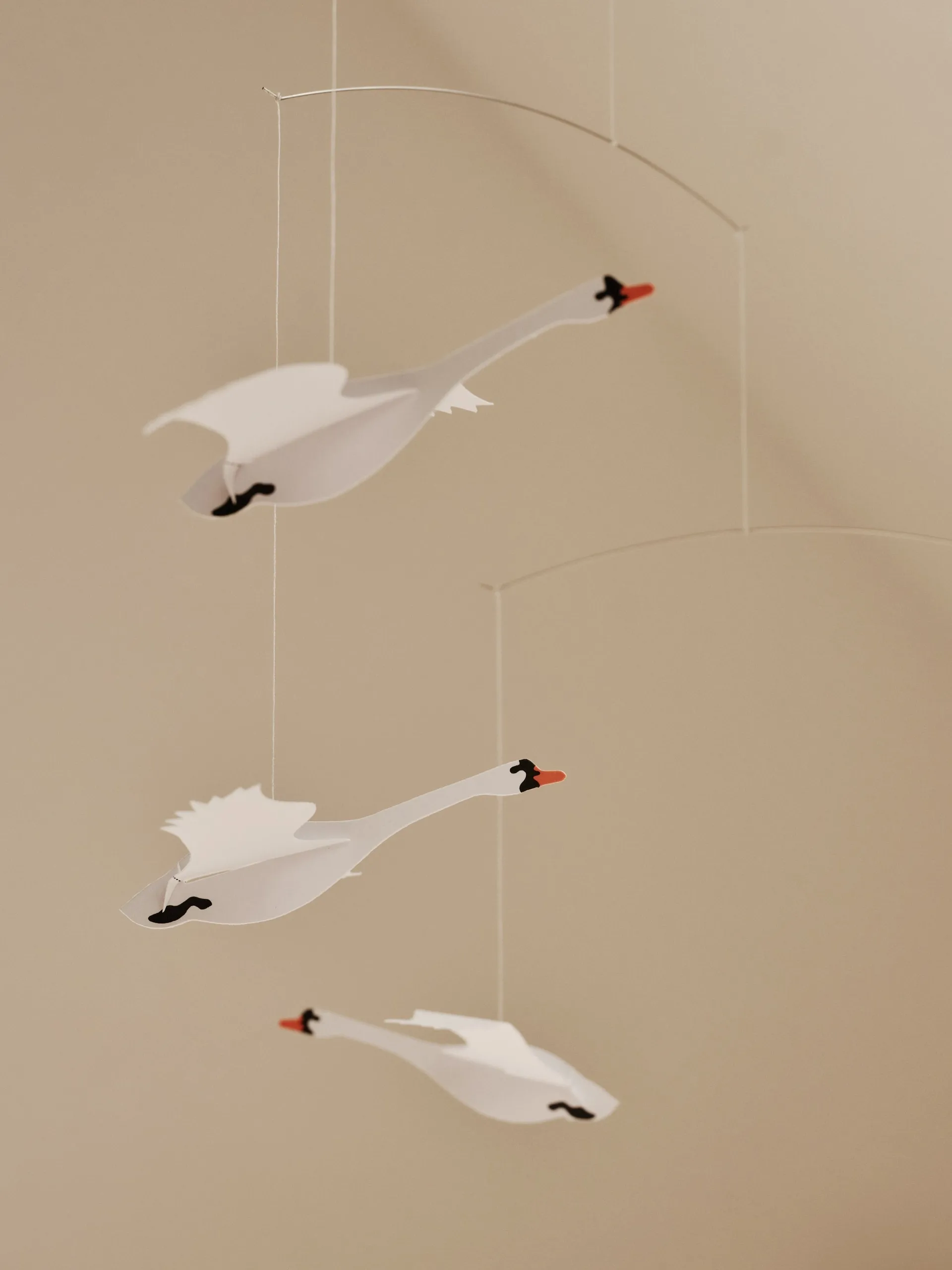 Giostrina Scandinavian swan, multicolore Flensted Mobiles