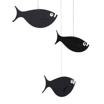 Giostrina Shoal of fish - nero - Flensted Mobiles