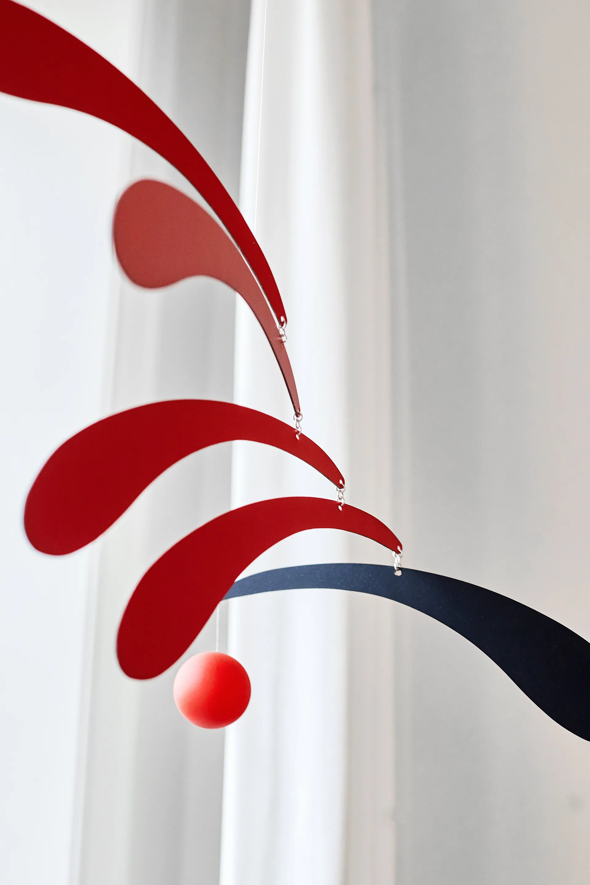 Giostrina The Flowing Rythm , rosso Flensted Mobiles