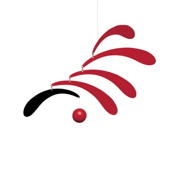 Giostrina The Flowing Rythm  - rosso - Flensted Mobiles