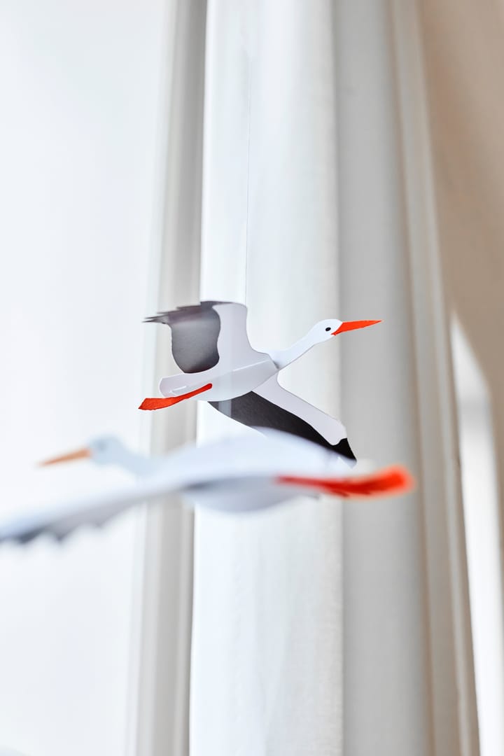 Lucky storks mobile, multicolore Flensted Mobiles