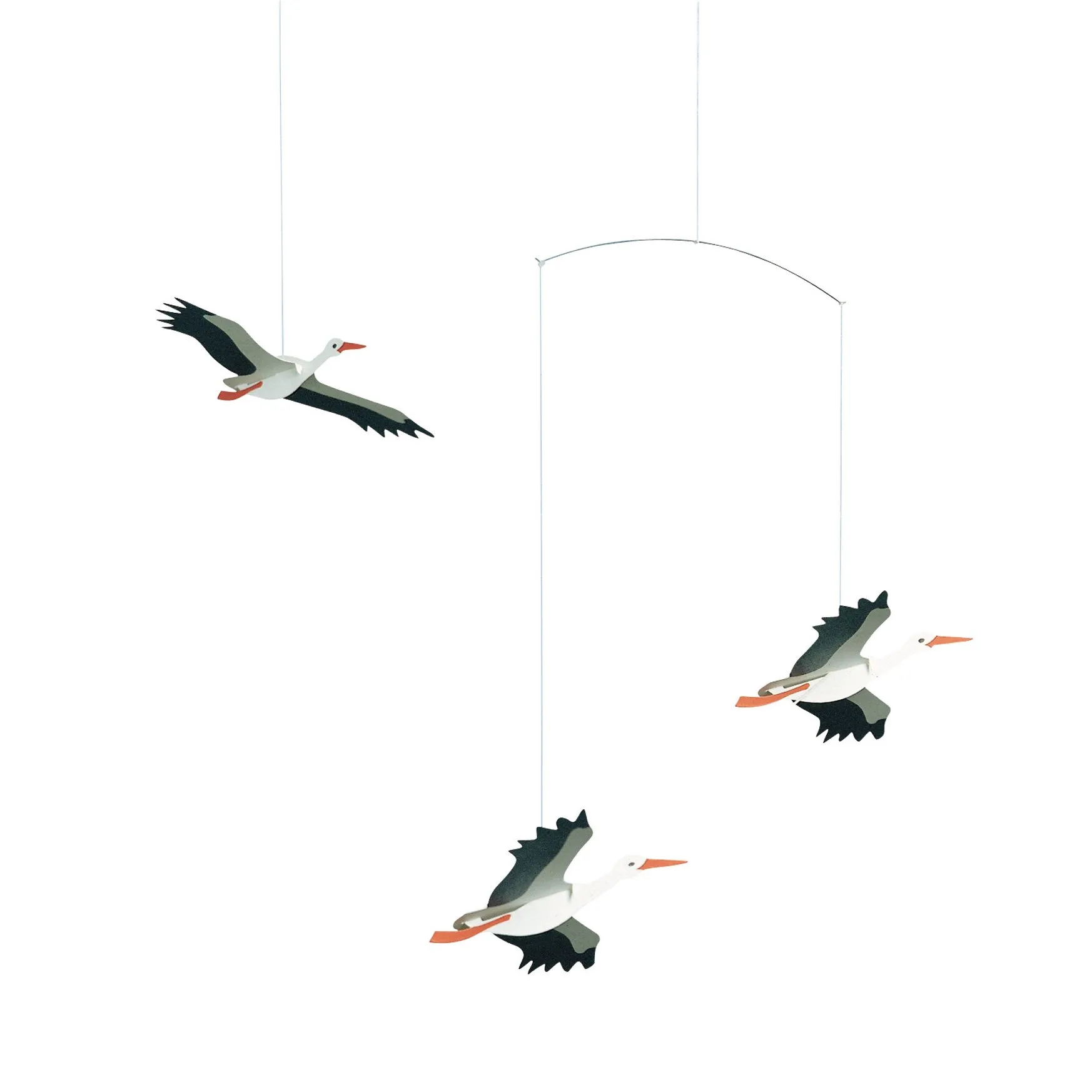 Lucky storks mobile, multicolore Flensted Mobiles