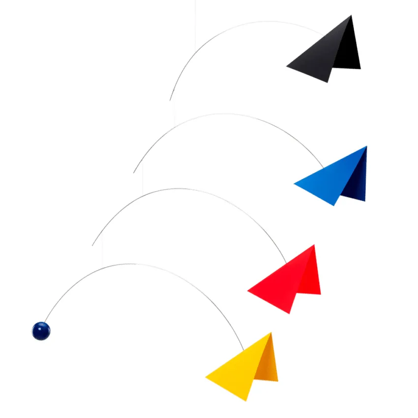 Mirage mobile, multicolore Flensted Mobiles