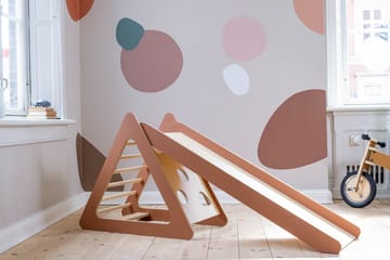 Scivolo con torre da gioco Play - Rosa - FLEXA