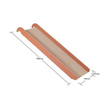 Scivolo con torre da gioco Play - Rosa - FLEXA