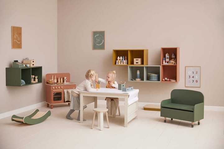 Scrivania Play creative 68x90 cm, Grigio FLEXA