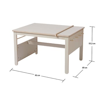 Scrivania Play creative 68x90 cm - Grigio - FLEXA