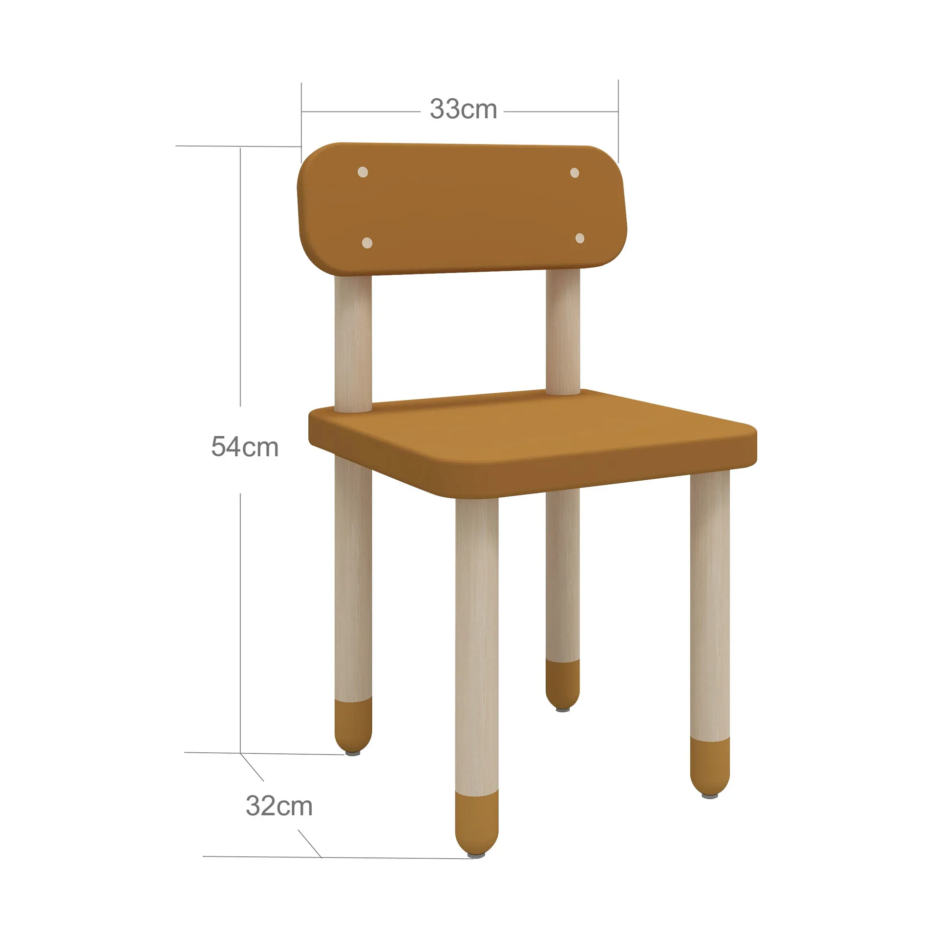 Sedia Dots, Giallo FLEXA