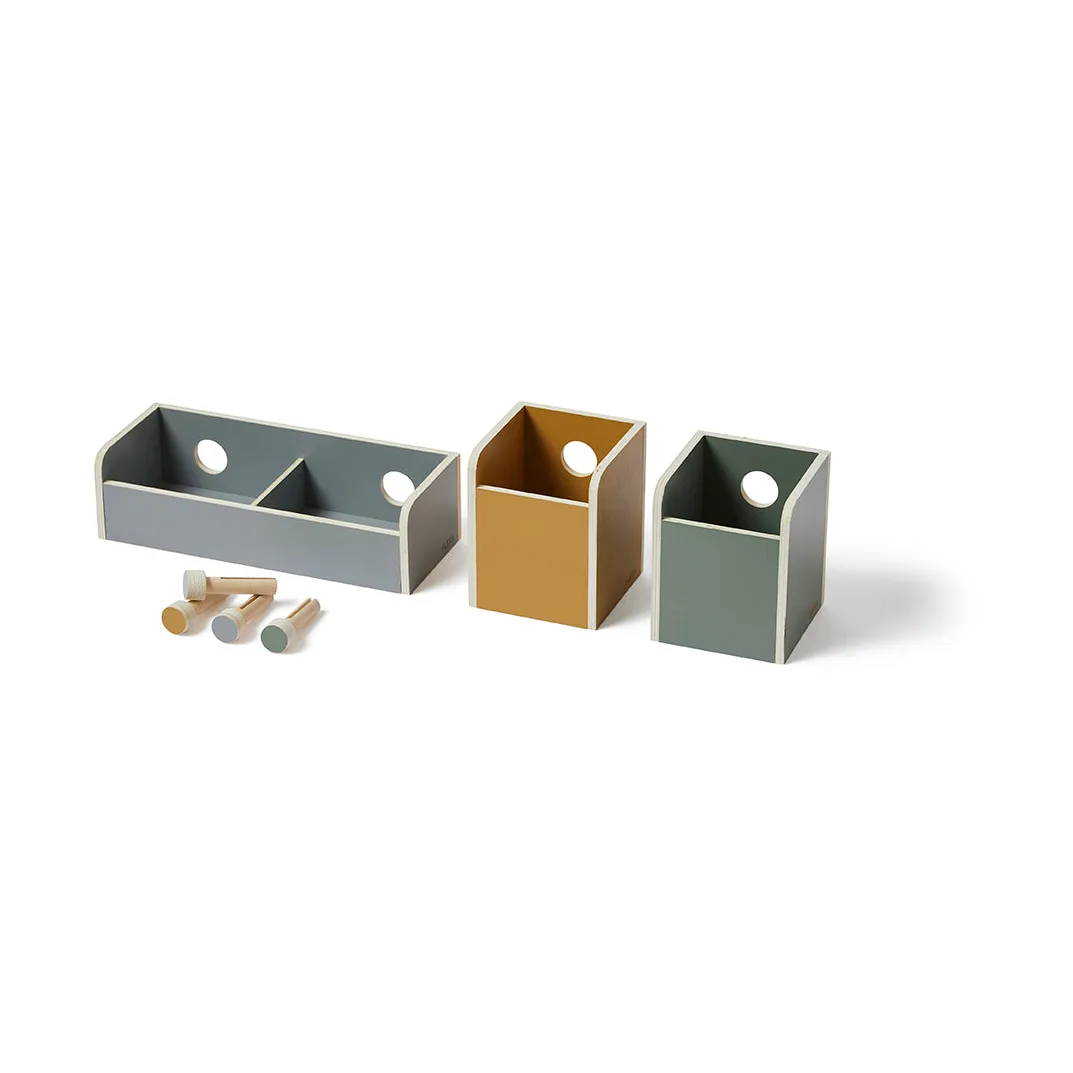 Set per conservazione Play 3 pezzi, Multi FLEXA