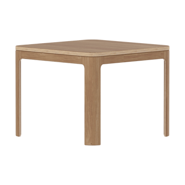 Tavolo Nova 47x60x60 cm - Impiallicciatura di rovere - FLEXA