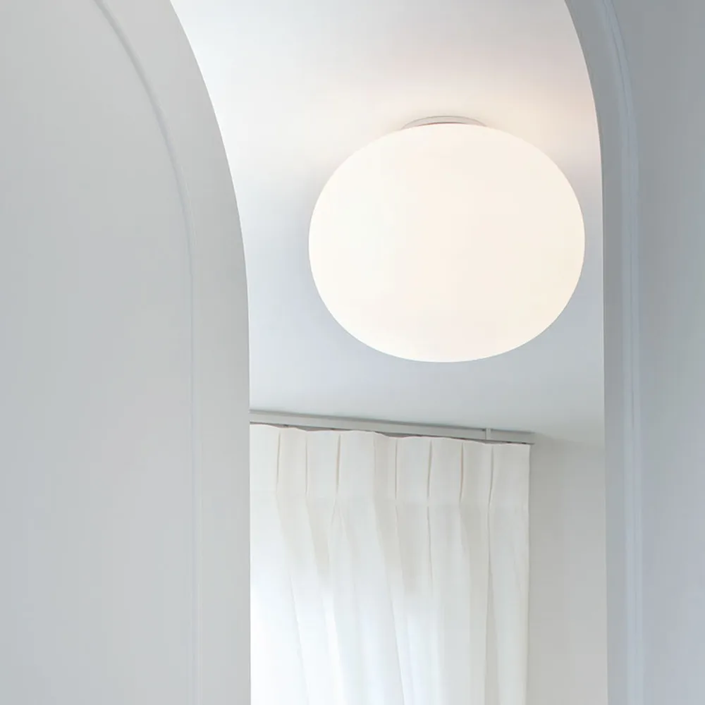 Glo-Ball C1 lampada da parete e soffitto, Bianco Flos