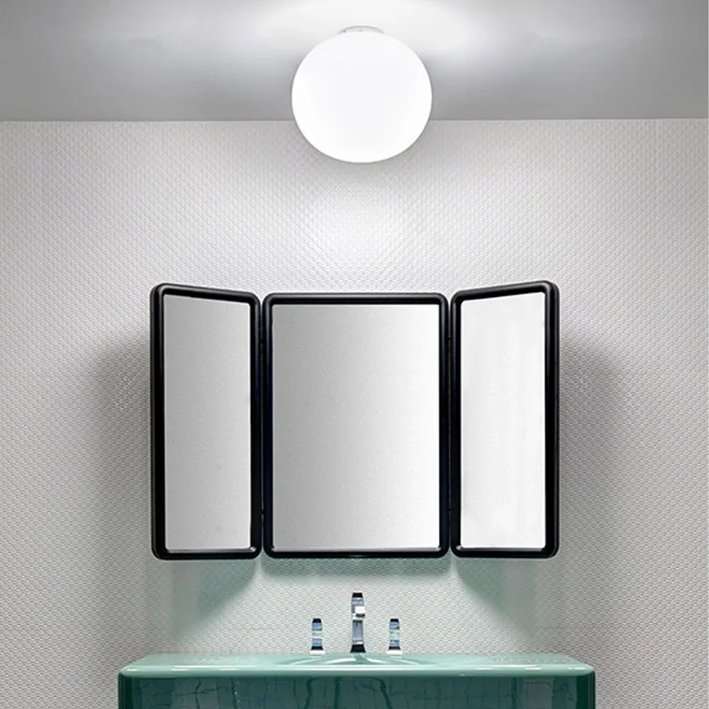 Glo-ball C/W Zero lampada da parete e soffitto, Vetro opale bianco Flos