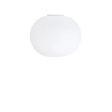 Glo-ball C/W Zero lampada da parete e soffitto - Vetro opale bianco - Flos
