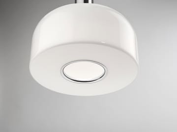 Lampada a sospensione Bellhop Glass S1 - Bright aluminum - Flos