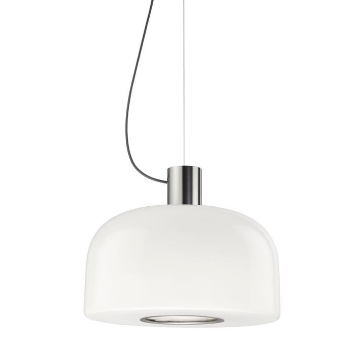 Lampada a sospensione Bellhop Glass S2 - Bright aluminum - Flos