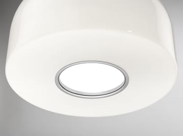 Lampada a sospensione Bellhop Glass S2 - Bright aluminum - Flos