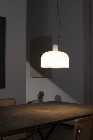 Lampada a sospensione Bellhop Glass S2 - Bright aluminum - Flos