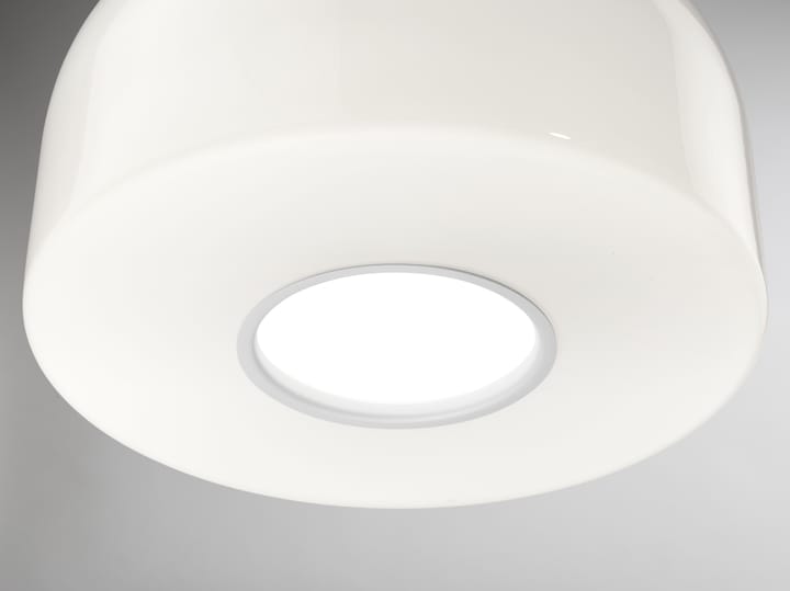 Lampada a sospensione Bellhop Glass S2, White Flos