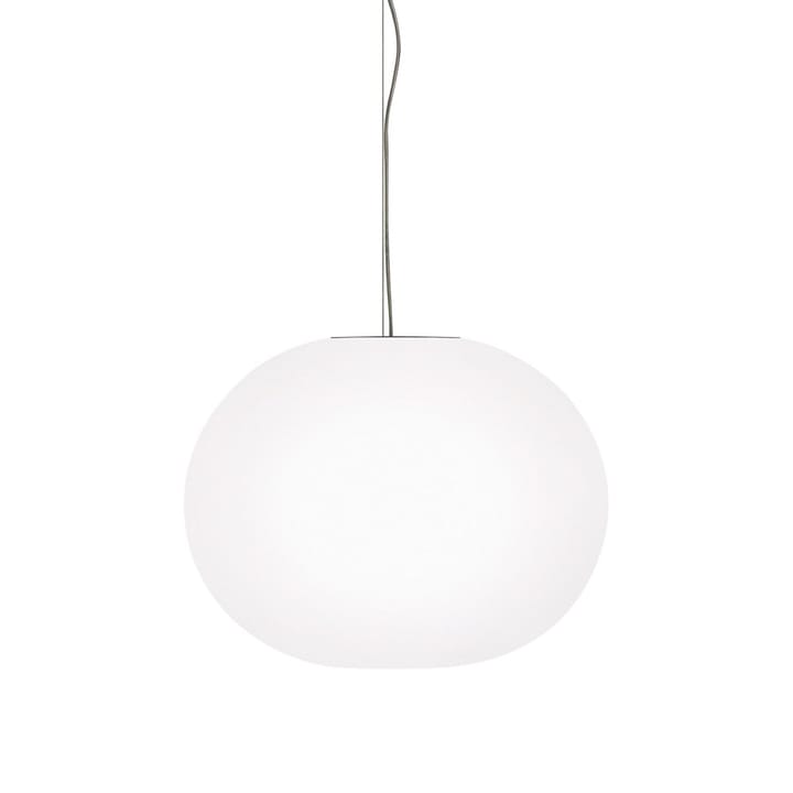 Lampada a sospensione Glo-ball S2 - Vetro opale bianco - Flos