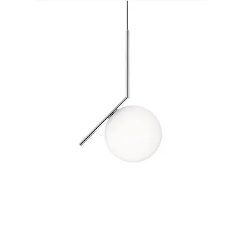 Lampada a sospensione IC lights S1 - Cromo-opale - Flos