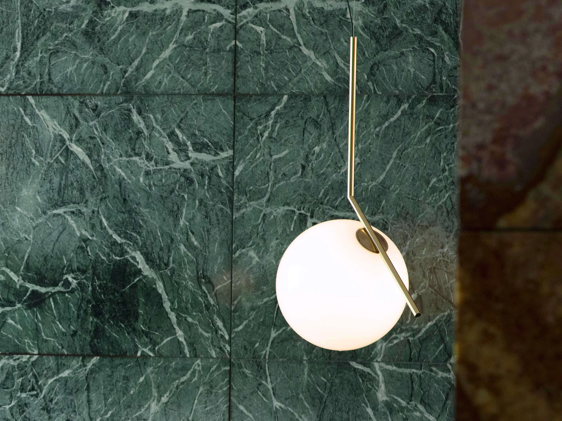 Lampada a sospensione IC Lights S3 102,8 cm, Gold Flos