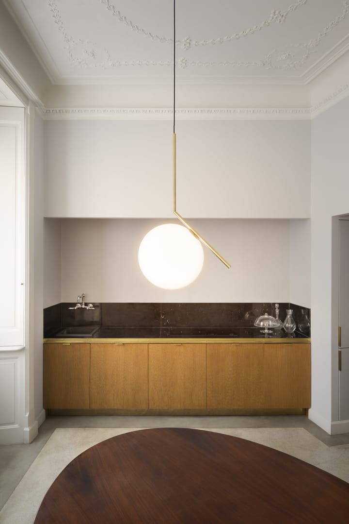Lampada a sospensione IC S2 70 cm, Gold Flos