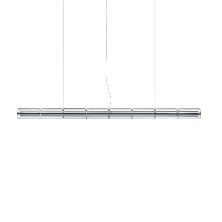 Lampada a sospensione Luce Cilindrica S1 165,6 cm - Glass - Flos