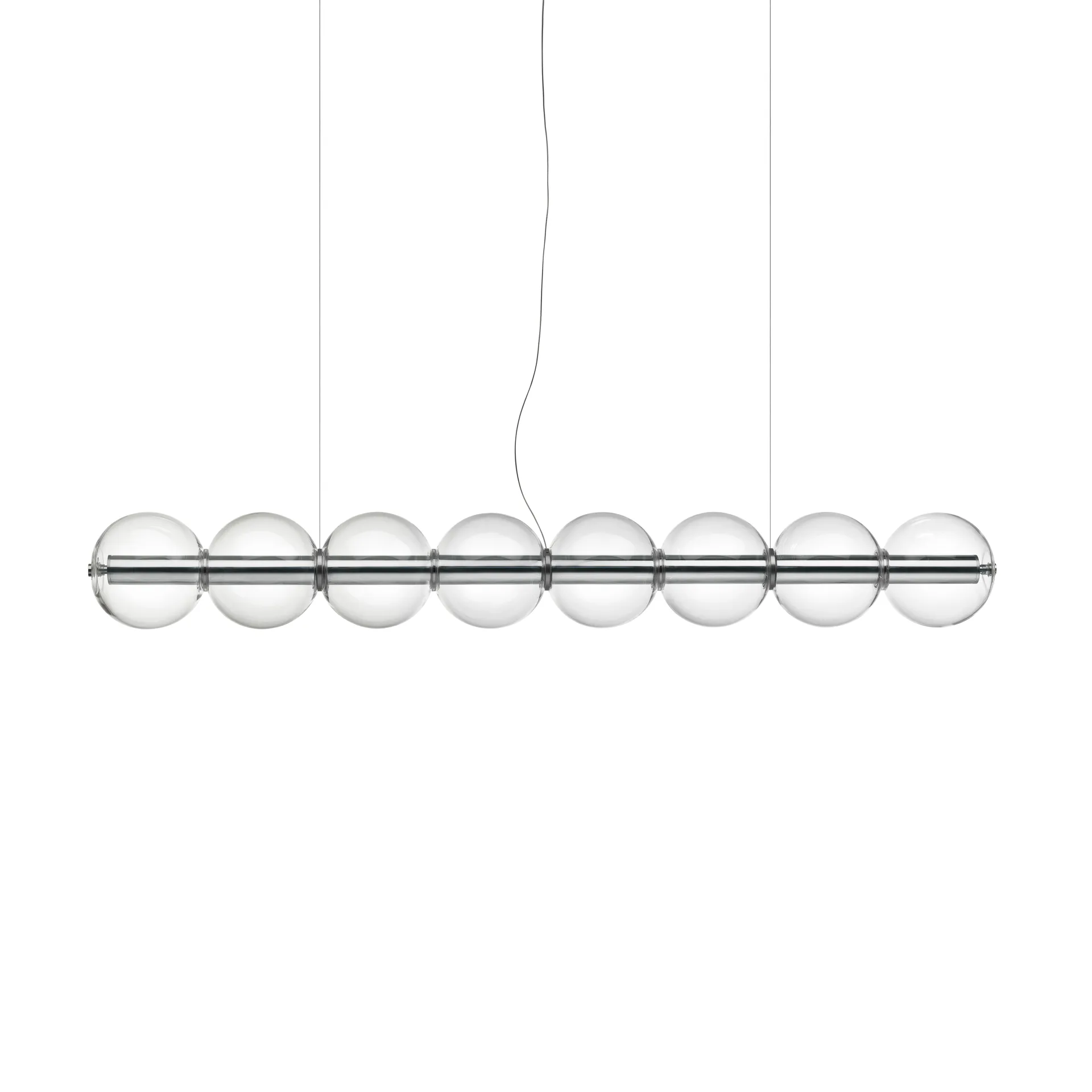 Lampada a sospensione Luce Sferica S1 165,6 cm, Glass Flos
