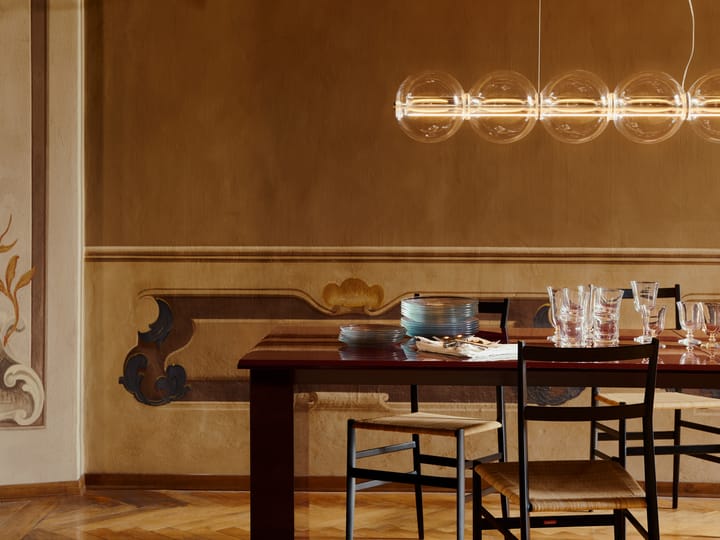 Lampada a sospensione Luce Sferica S1 165,6 cm, Glass Flos