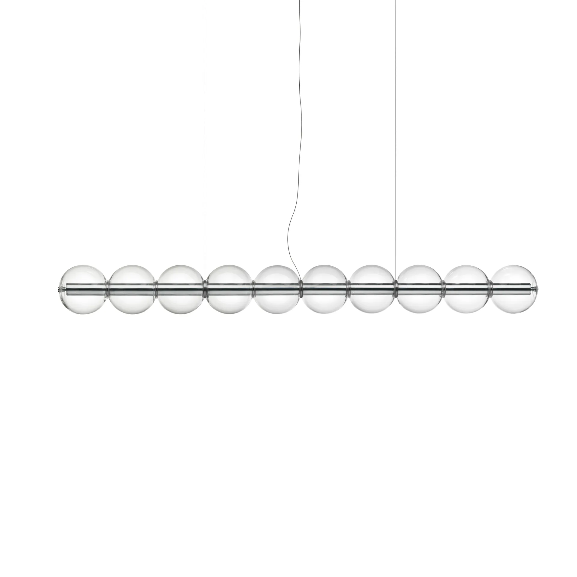 Lampada a sospensione Luce Sferica S2 207,2 cm, Glass Flos