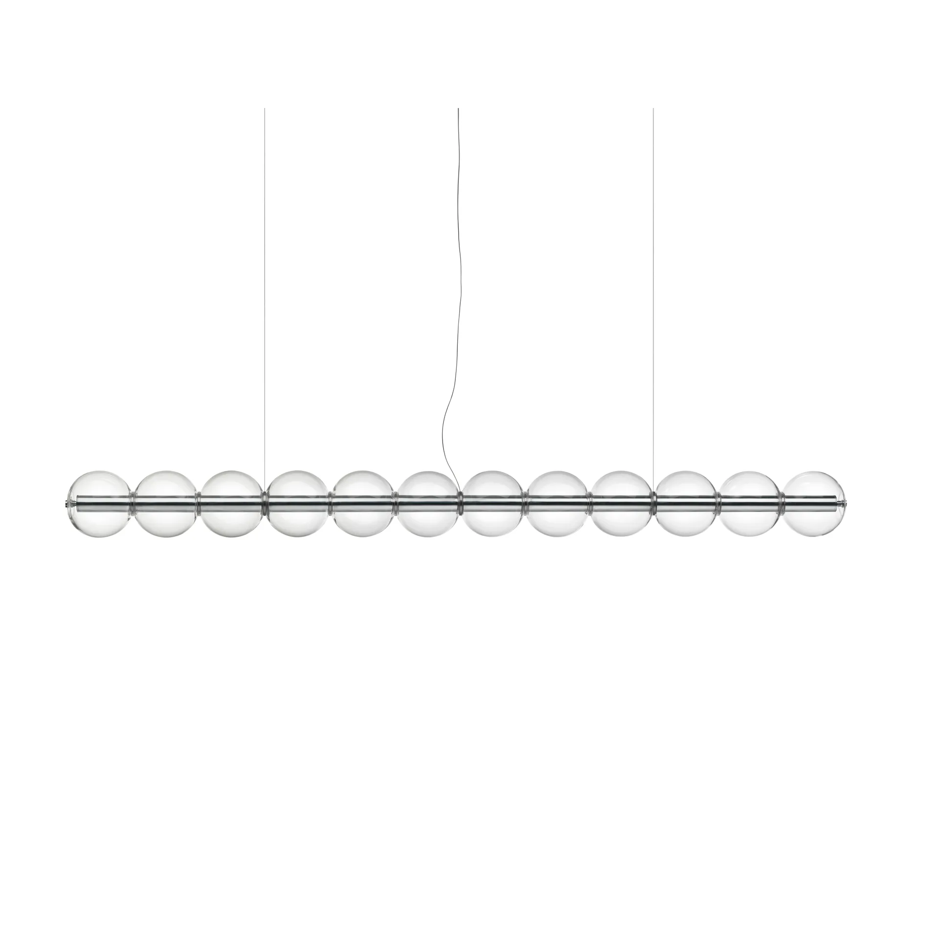 Lampada a sospensione Luce Sferica S3 248,8 cm, Glass Flos