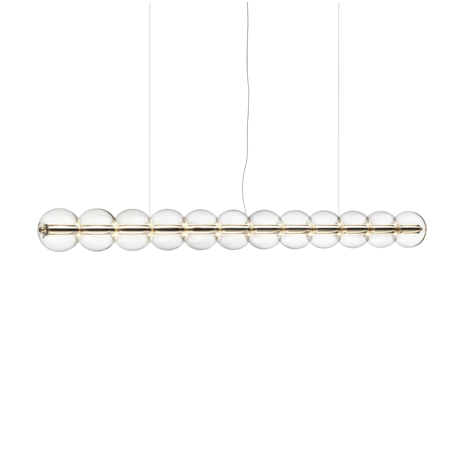 Lampada a sospensione Luce Sferica S3 248,8 cm, Glass Flos