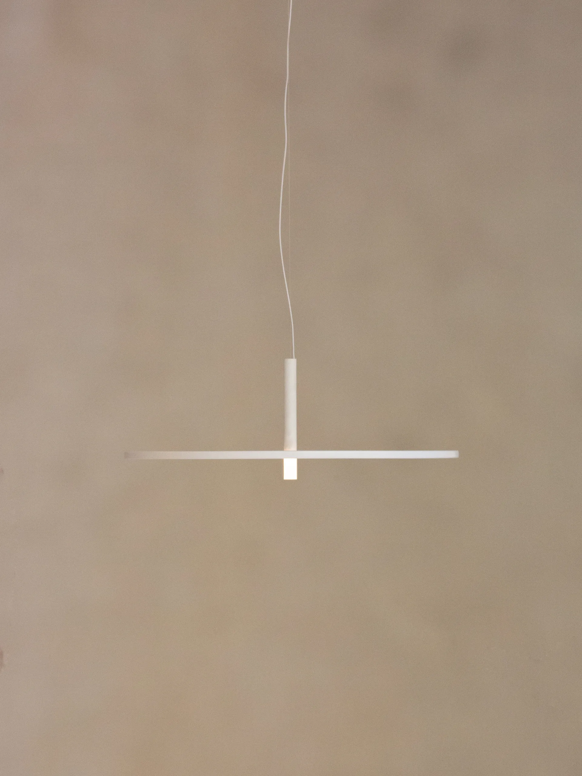 Lampada a sospensione My Disc, Matte white Flos