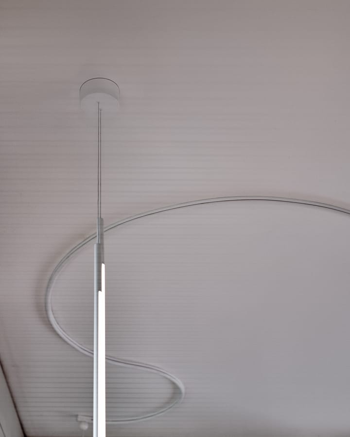 Lampada a sospensione My Lines, Matte white Flos