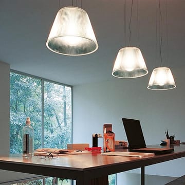 Lampada a sospensione Romeo Moon S1 - Bianco-vetro - Flos