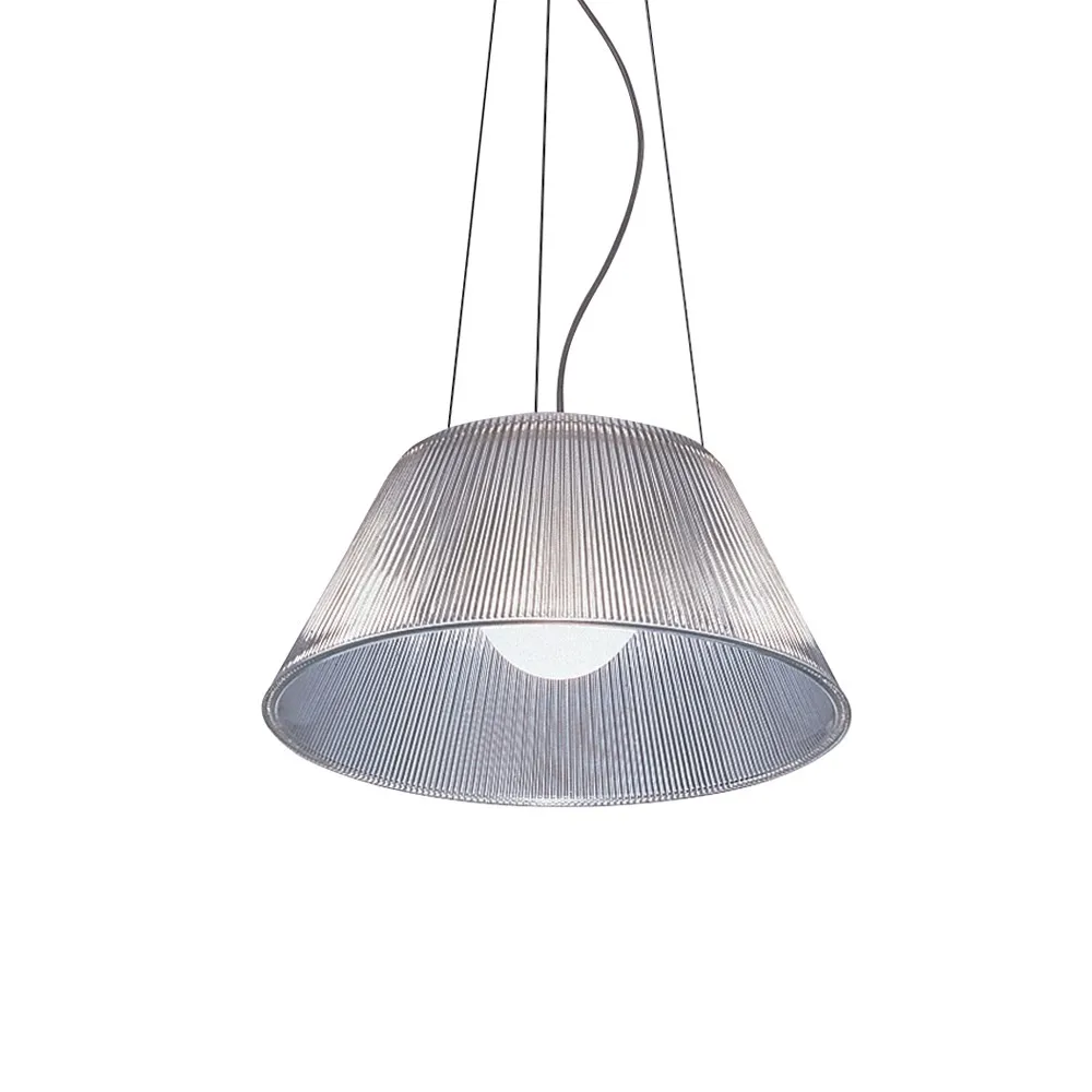 Lampada a sospensione Romeo Moon S2, Bianco-vetro Flos