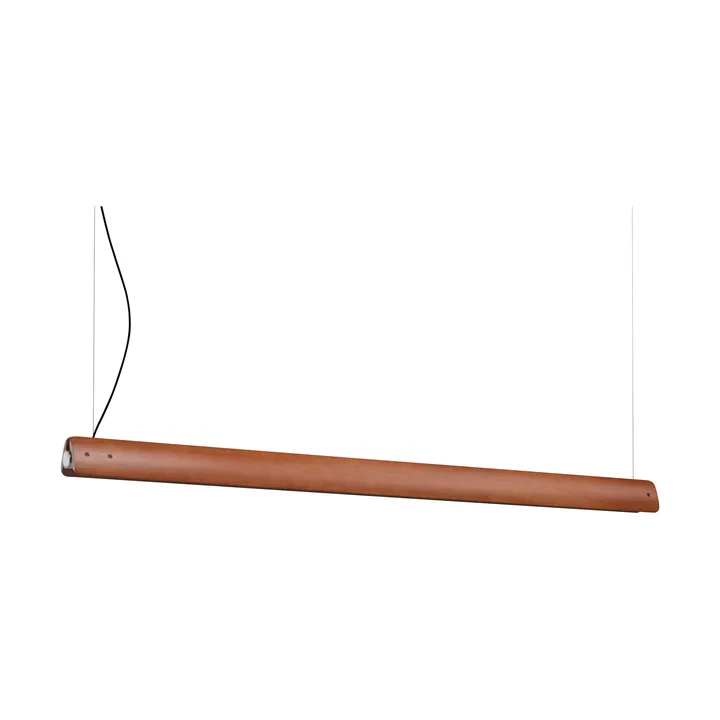 Lampada a sospensione Seki-han 169,2 cm - Heat treatened ash-black metal - Flos