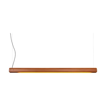 Lampada a sospensione Seki-han 169,2 cm - Heat treatened ash-black metal - Flos