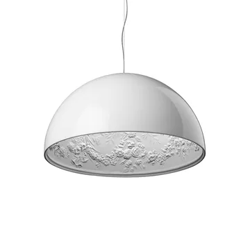 Lampada a sospensione Skygarden 1 - Bianco lucido - Flos