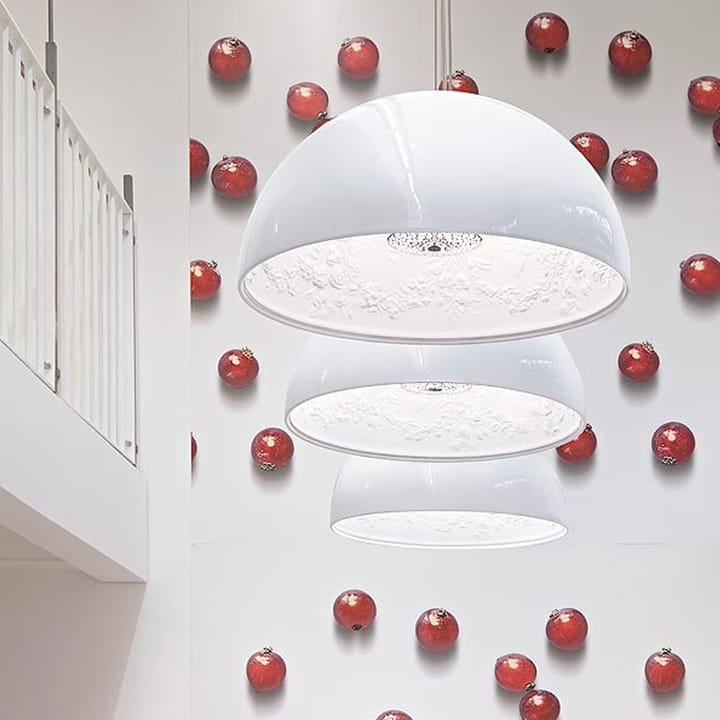 Lampada a sospensione Skygarden 1, Nero opaco Flos