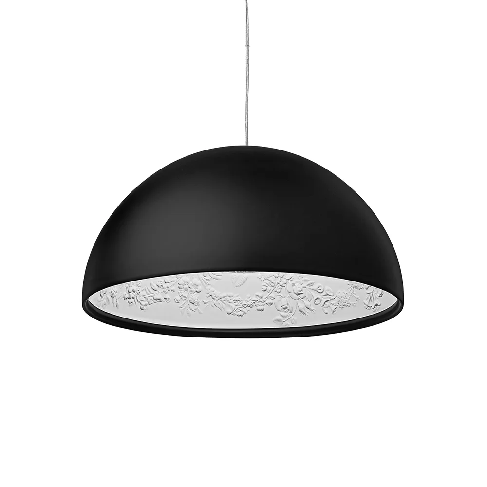 Lampada a sospensione Skygarden 1, Nero opaco Flos