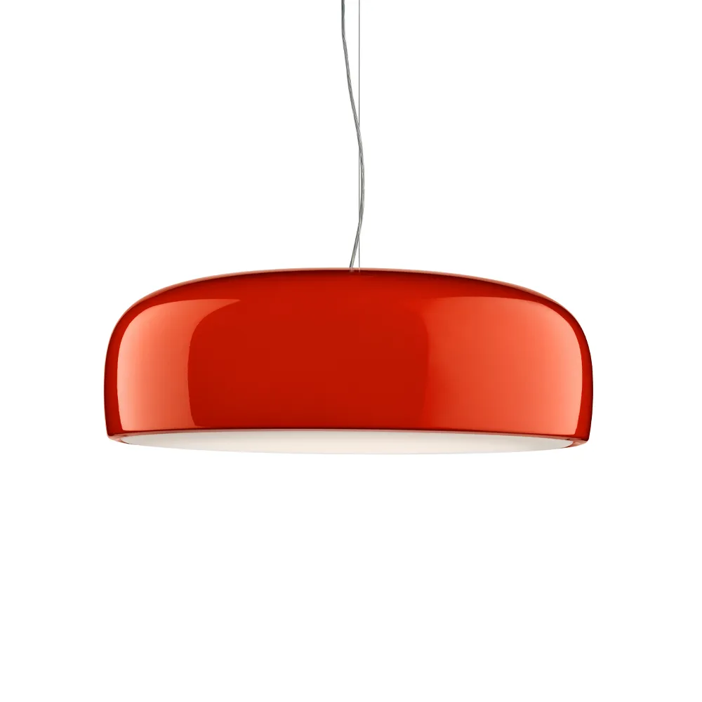 Lampada a sospensione Smithfield S, Rosso Flos