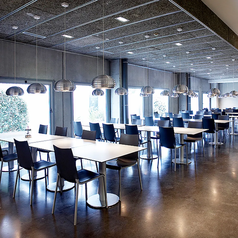 Lampada a sospensione Splügen Bräu, Alluminio lucidato Flos