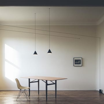 Lampada a sospensione String Light Cone - Blu, 12 m cavo - Flos