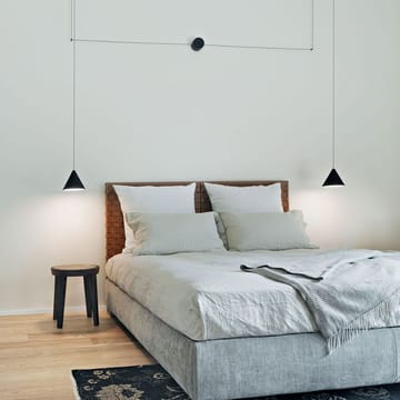 Lampada a sospensione String Light Cone - Blu, 12 m cavo - Flos