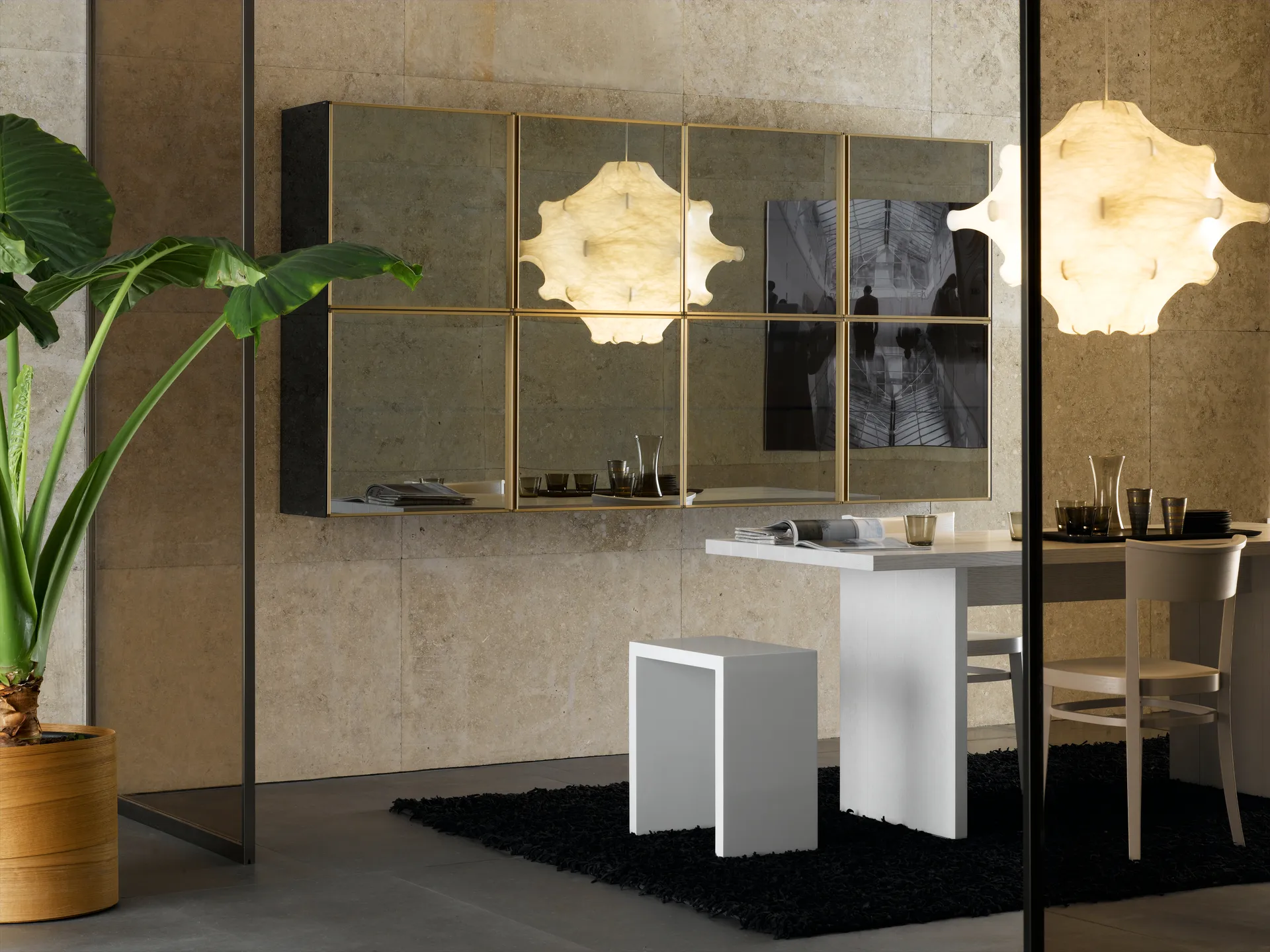 Lampada a sospensione Taraxacum 2, Bianco Flos