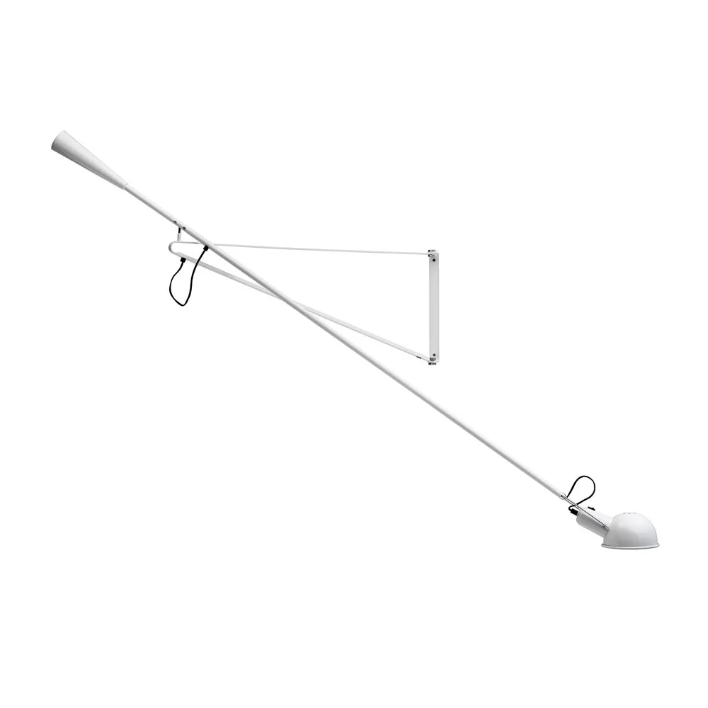 Lampada da parete Flos 265, Bianco laccato Flos