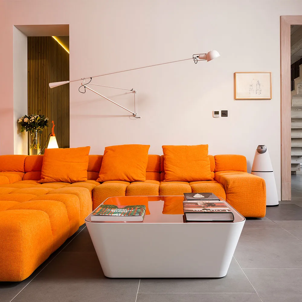 Lampada da parete Flos 265, Bianco laccato Flos