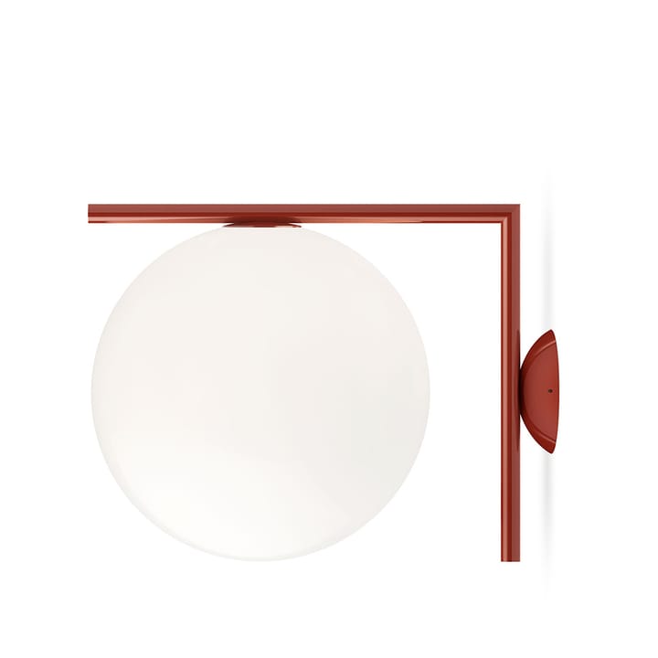 Lampada da parete IC lights C/W2 - Bordeaux-opale - Flos