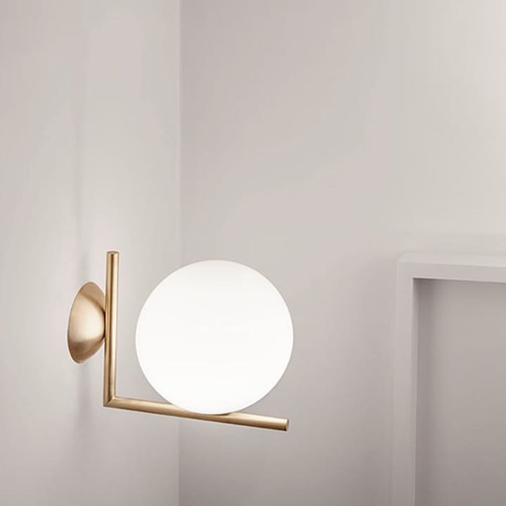 Lampada da parete IC lights C/W2, Nero-opale Flos
